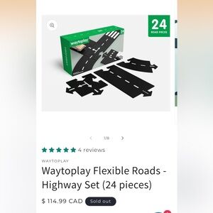 Waytoplay Flexible Roads Set